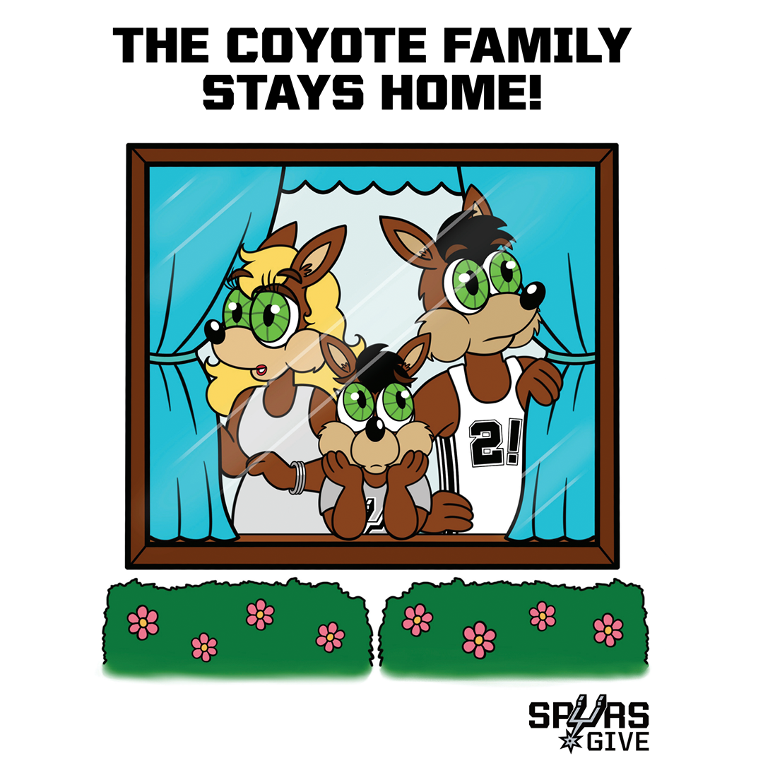 Title details for The Coyote Family Stays Home! by Spurs Give - Available